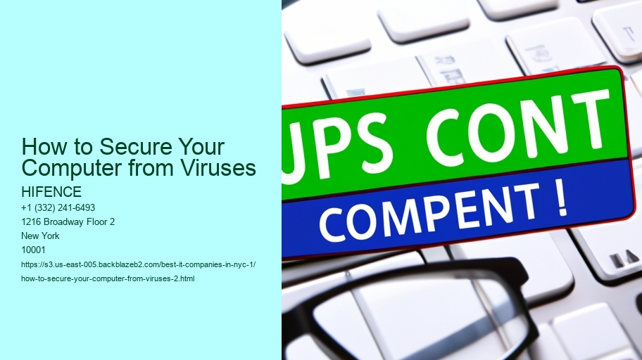How to Secure Your Computer from Viruses