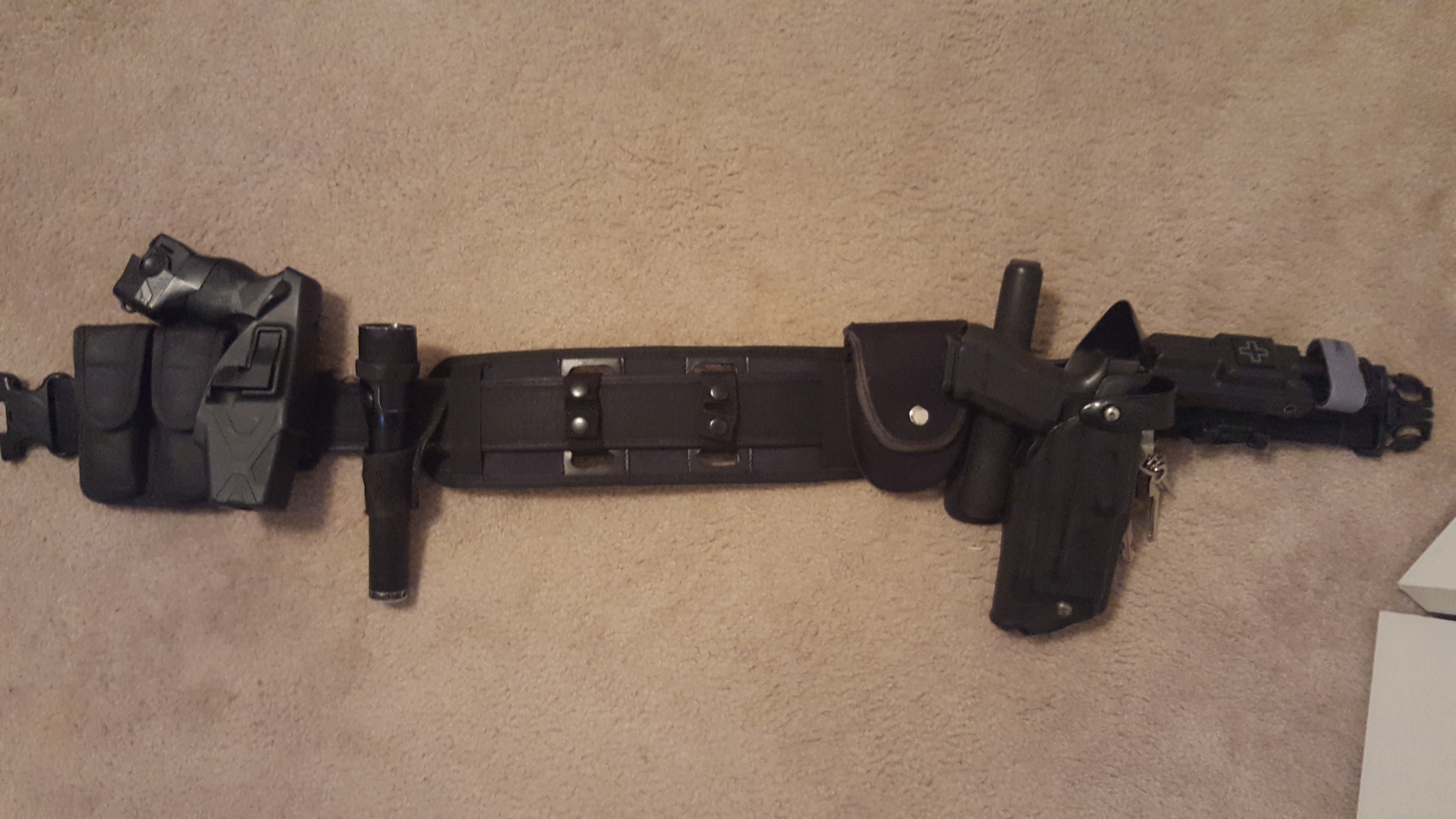 BackUp Tough Nylon Back Support for Law Enforcement Officers