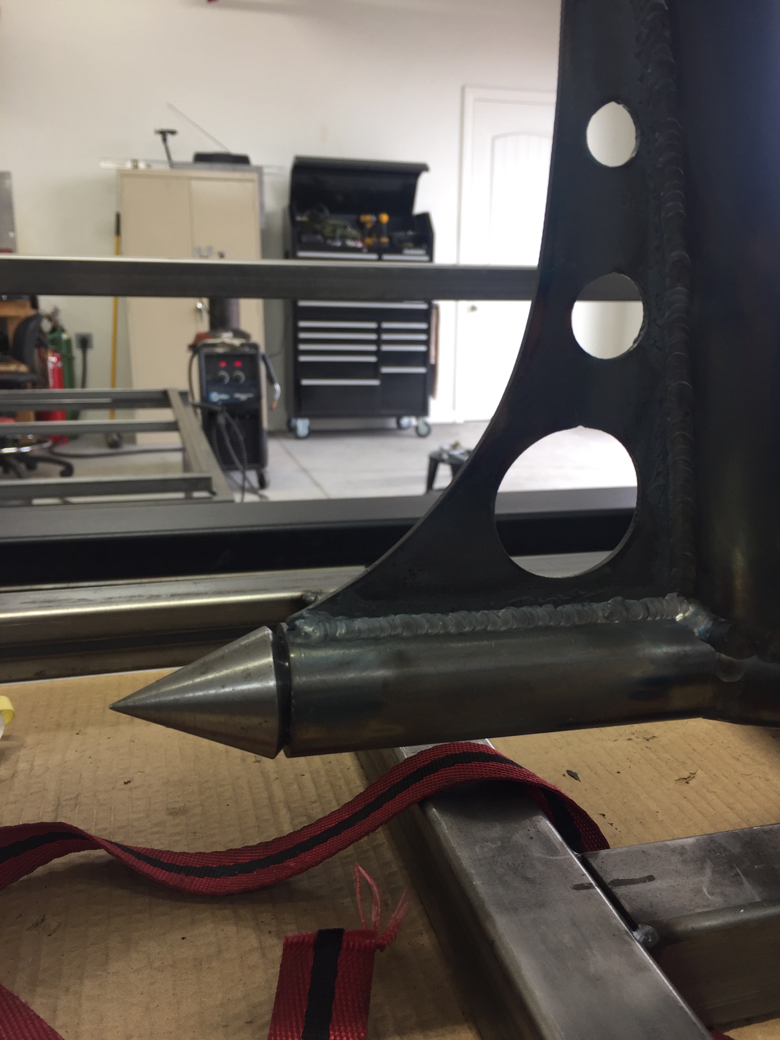 Billet Steel Tube Spikes Ballistic Fabrication