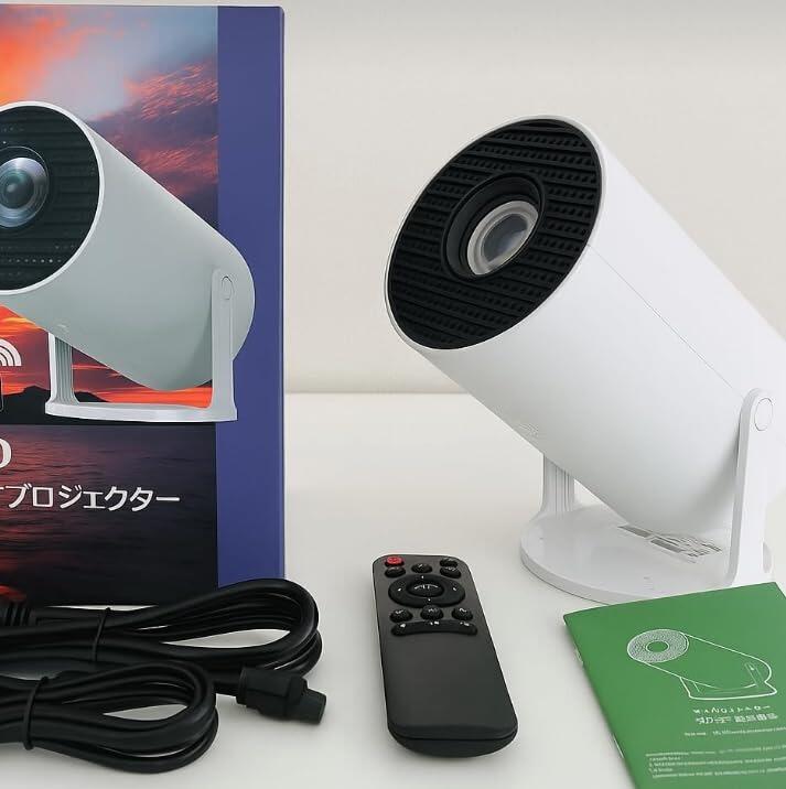 円筒形プロジェクター P1シリーズ | 270°回転・4K対応 | Aestiquo