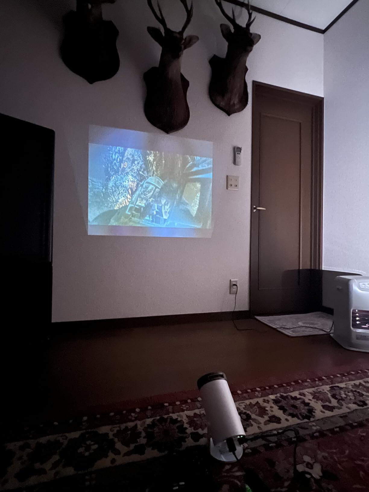 円筒形プロジェクター P1シリーズ | 270°回転・4K対応 | Aestiquo