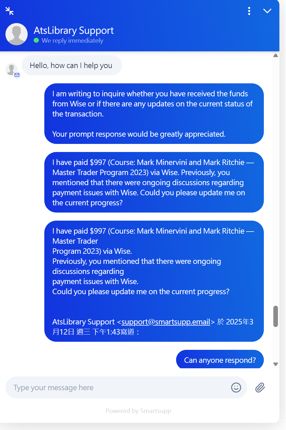 Customer review photo