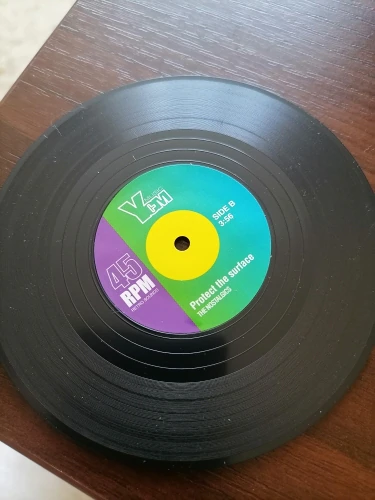 Sous verres Vinyles au top