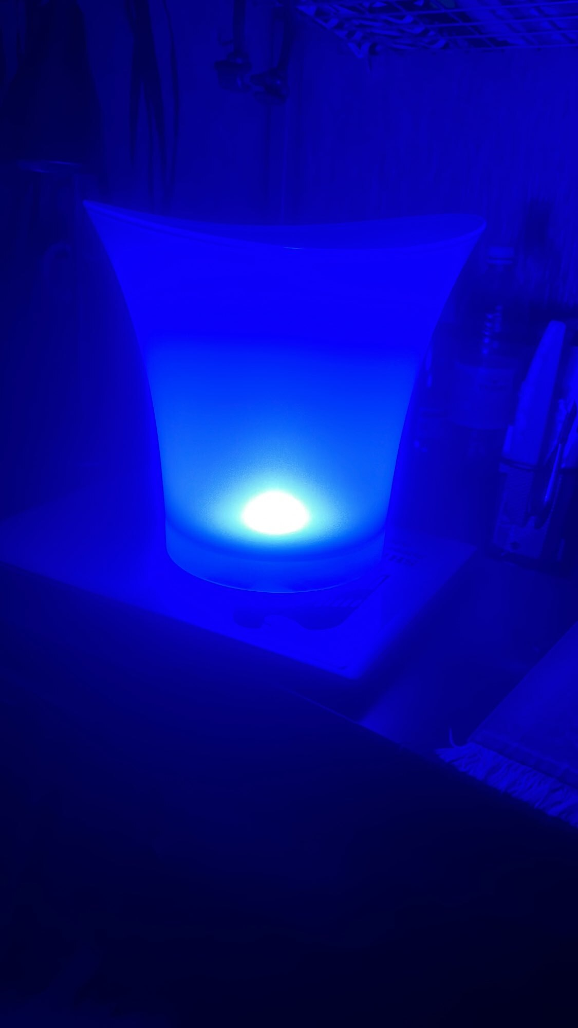 Bel effet l ete sur la terrasse