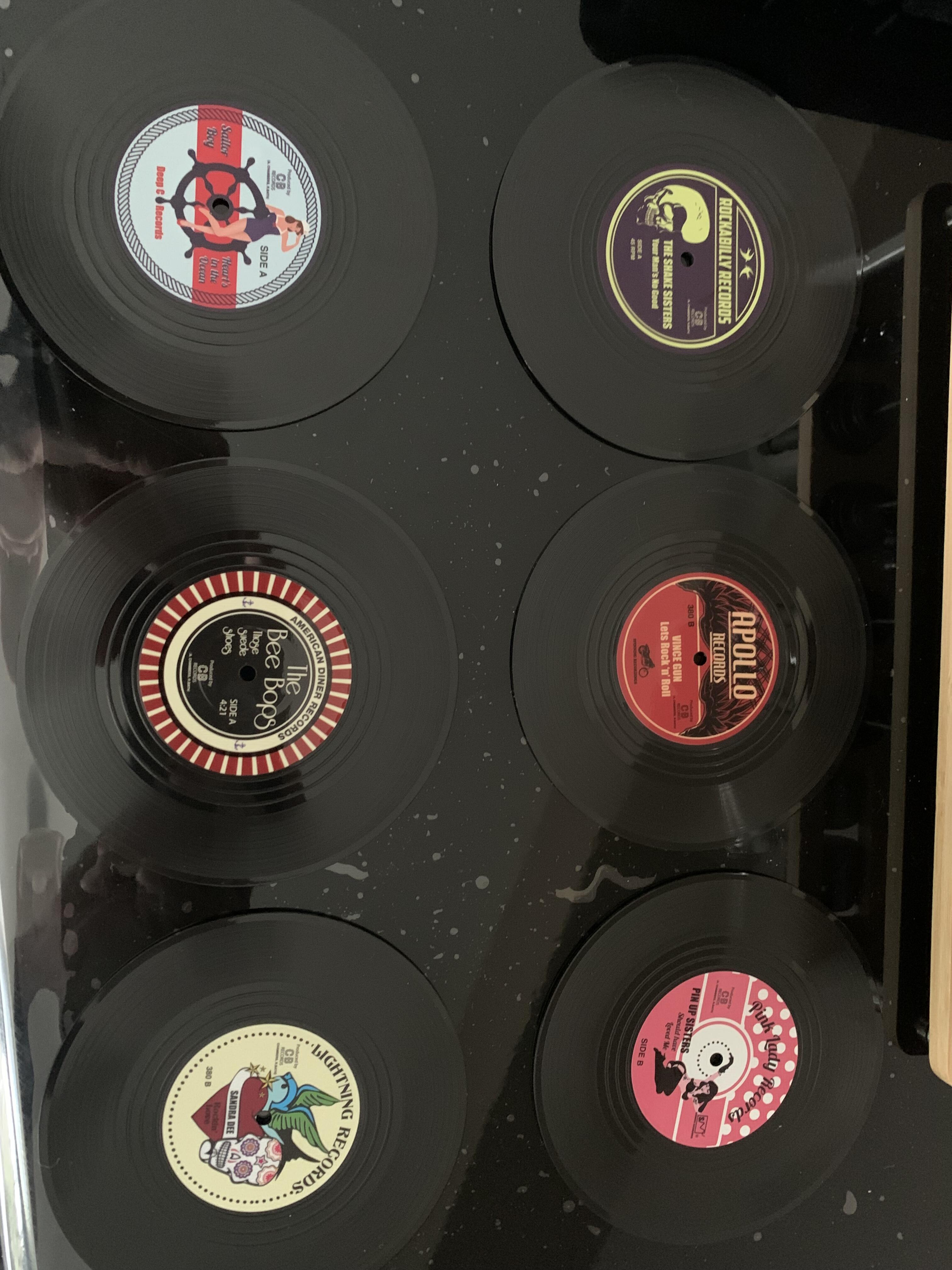 Dessous de verre Vinyle