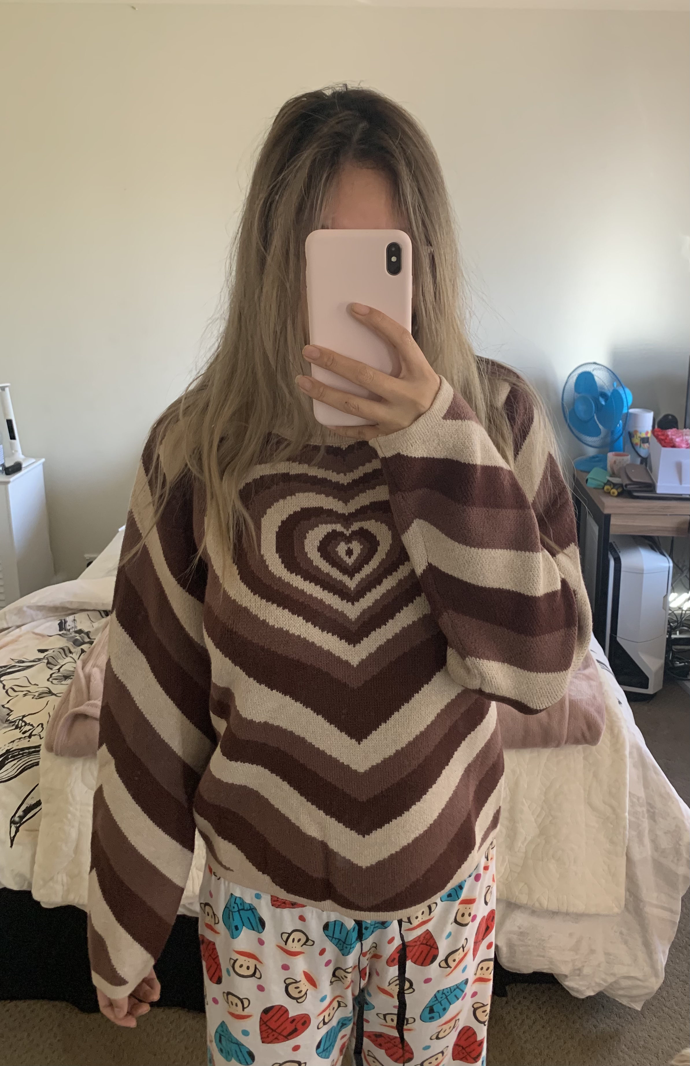 cider heart sweater