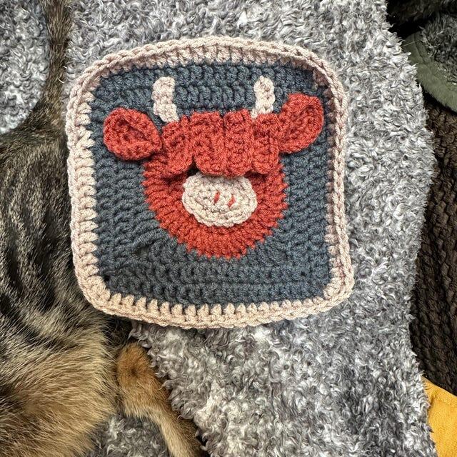 Customer finished square by Carla