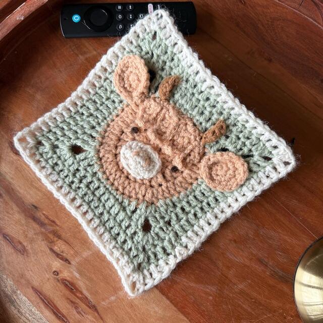 Customer finished square by Lana