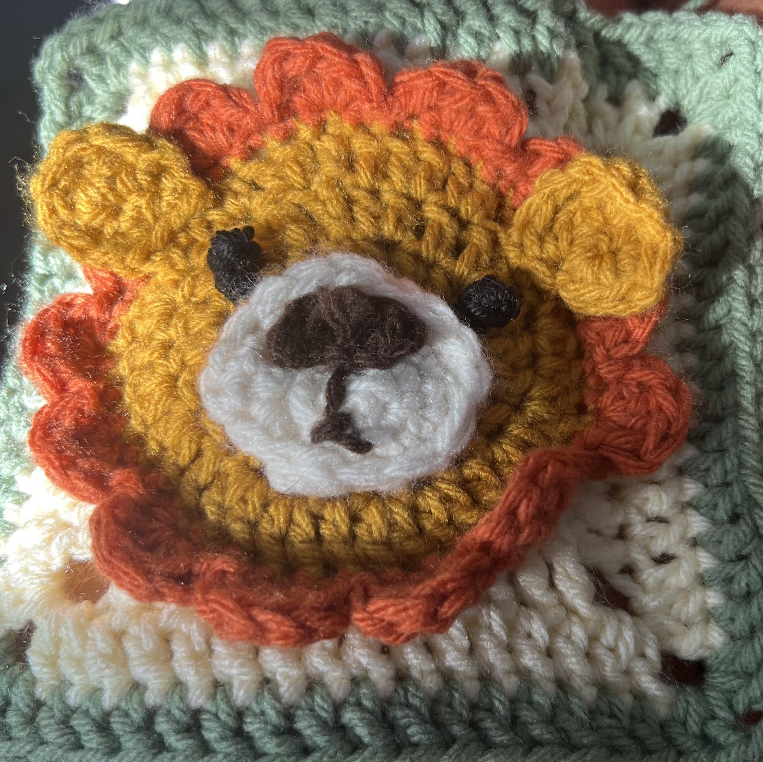 Customer finished square by Karen Bersch