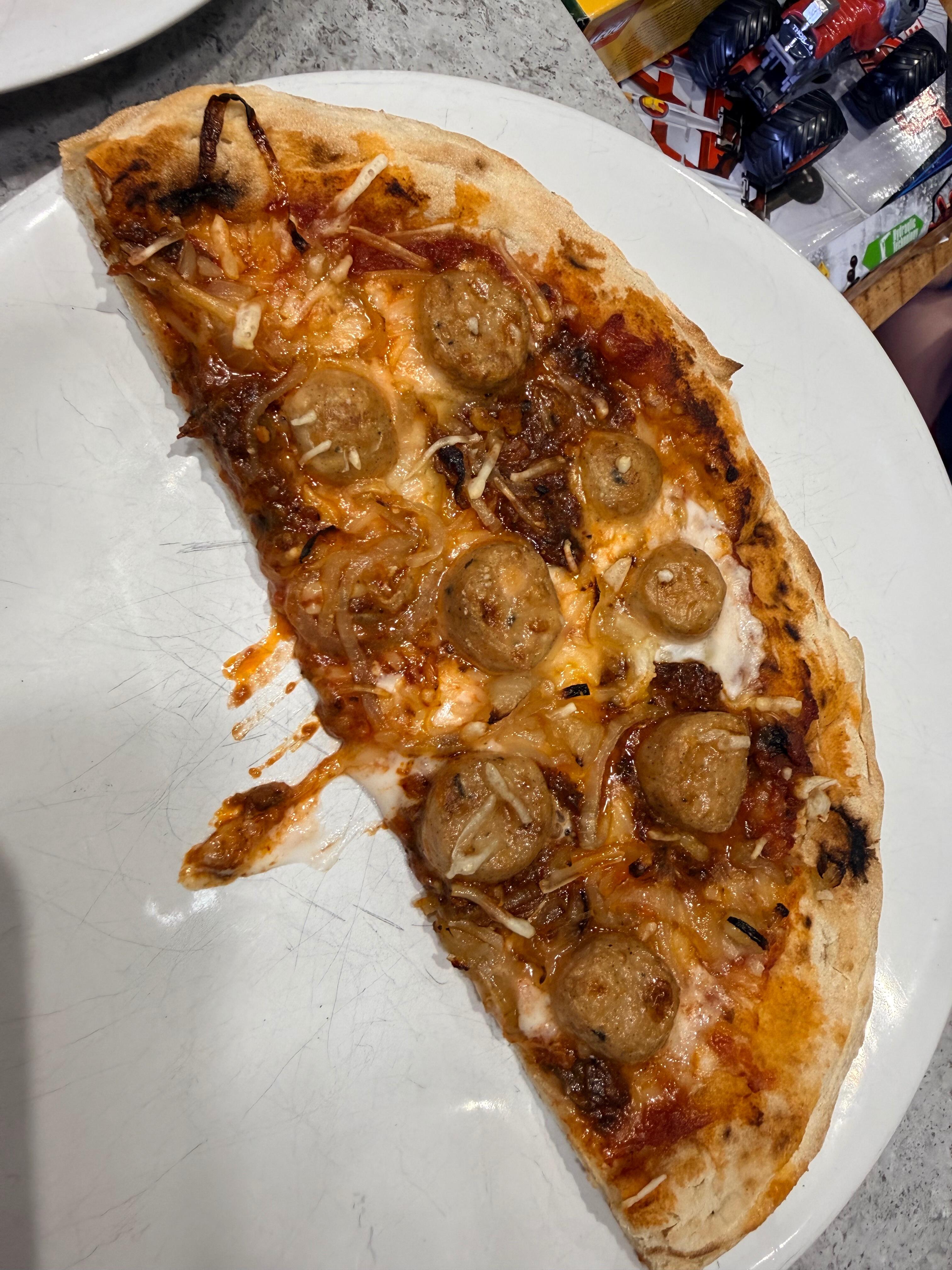 Pizza made by a Dough Dorks customer