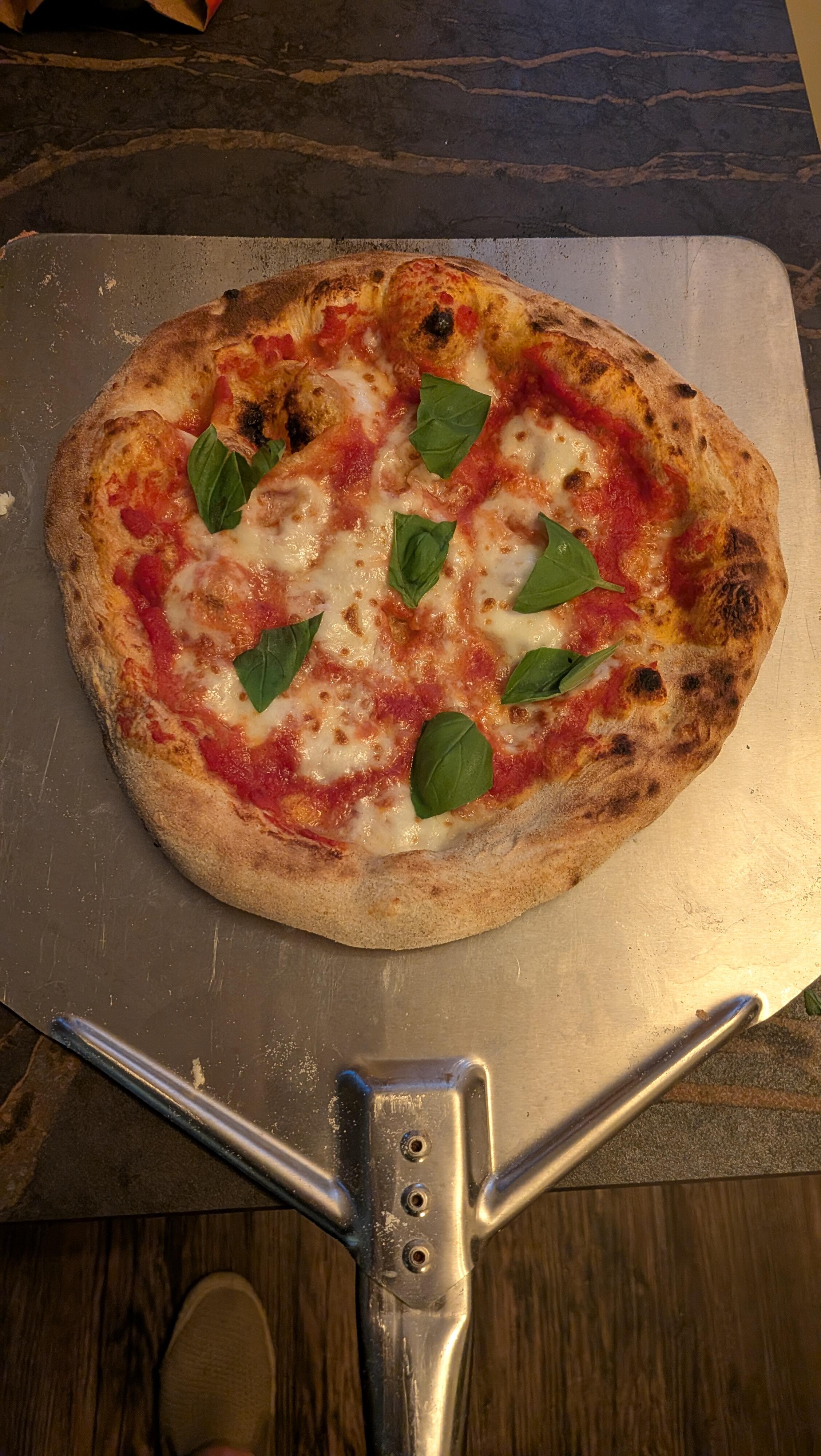 Pizza made by a Dough Dorks customer