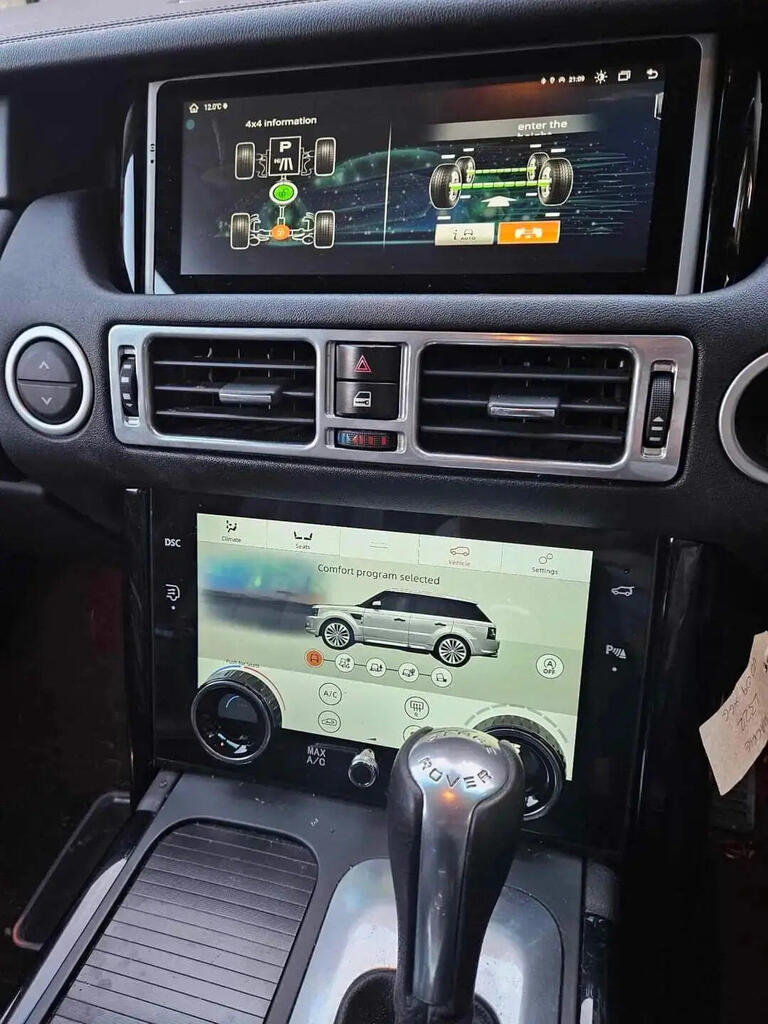 10-inch HD IPS LCD Touch Screen AC Control Module for Range Rover Vogue ...