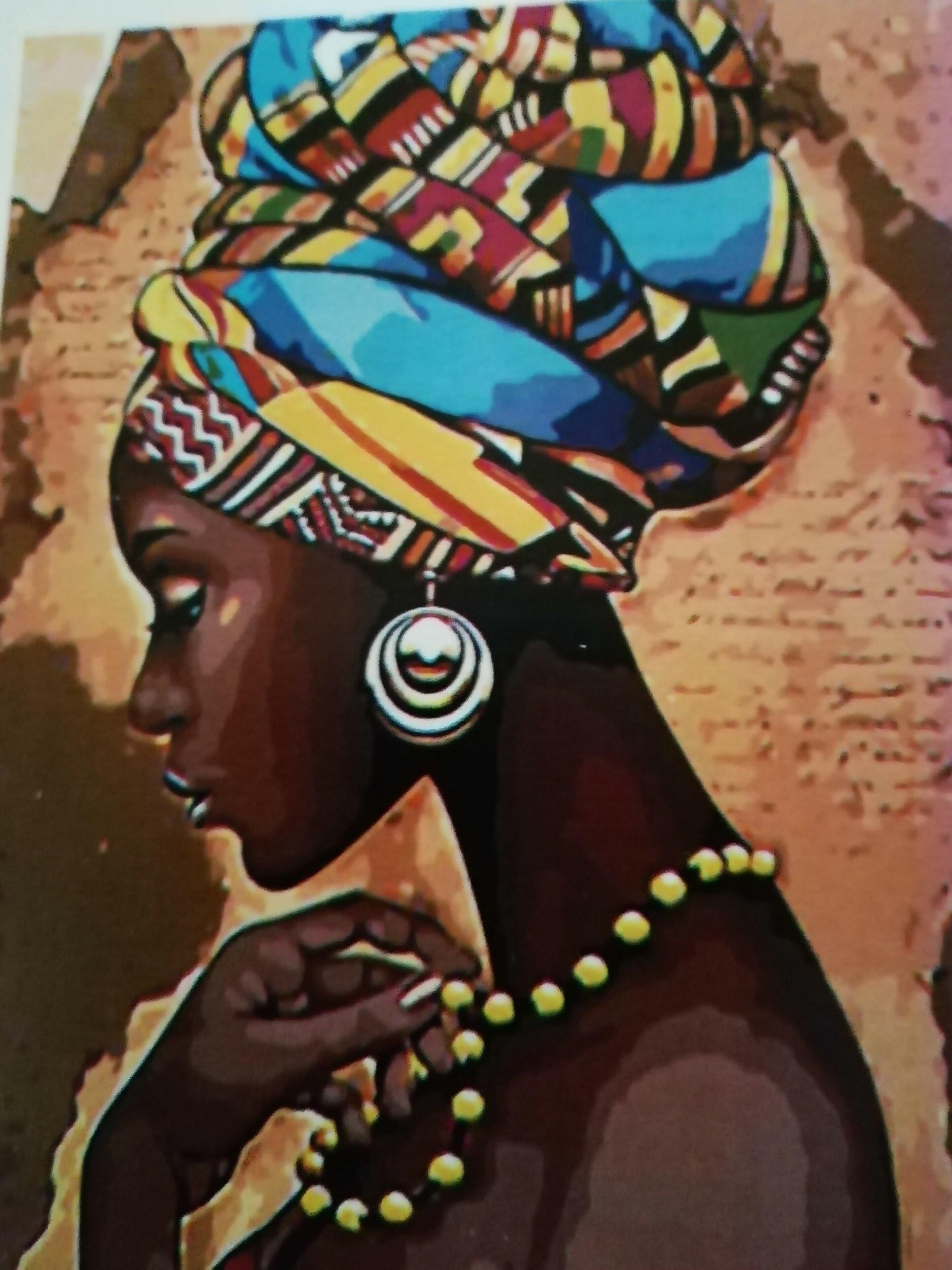 Painting by Pauline