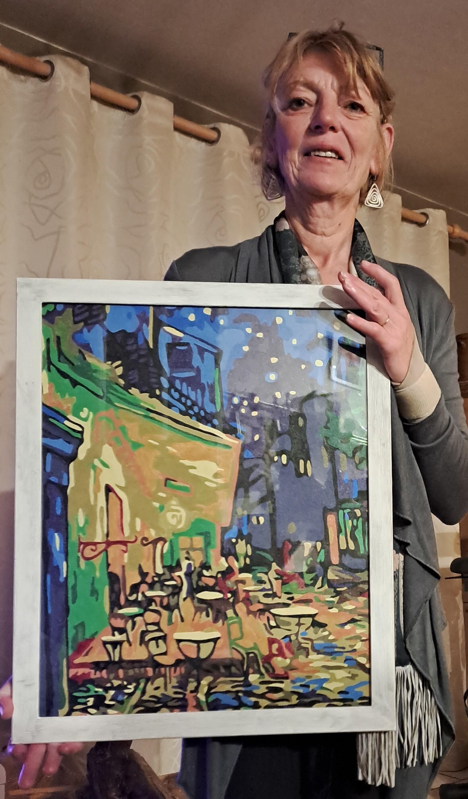 Painting by Doreen