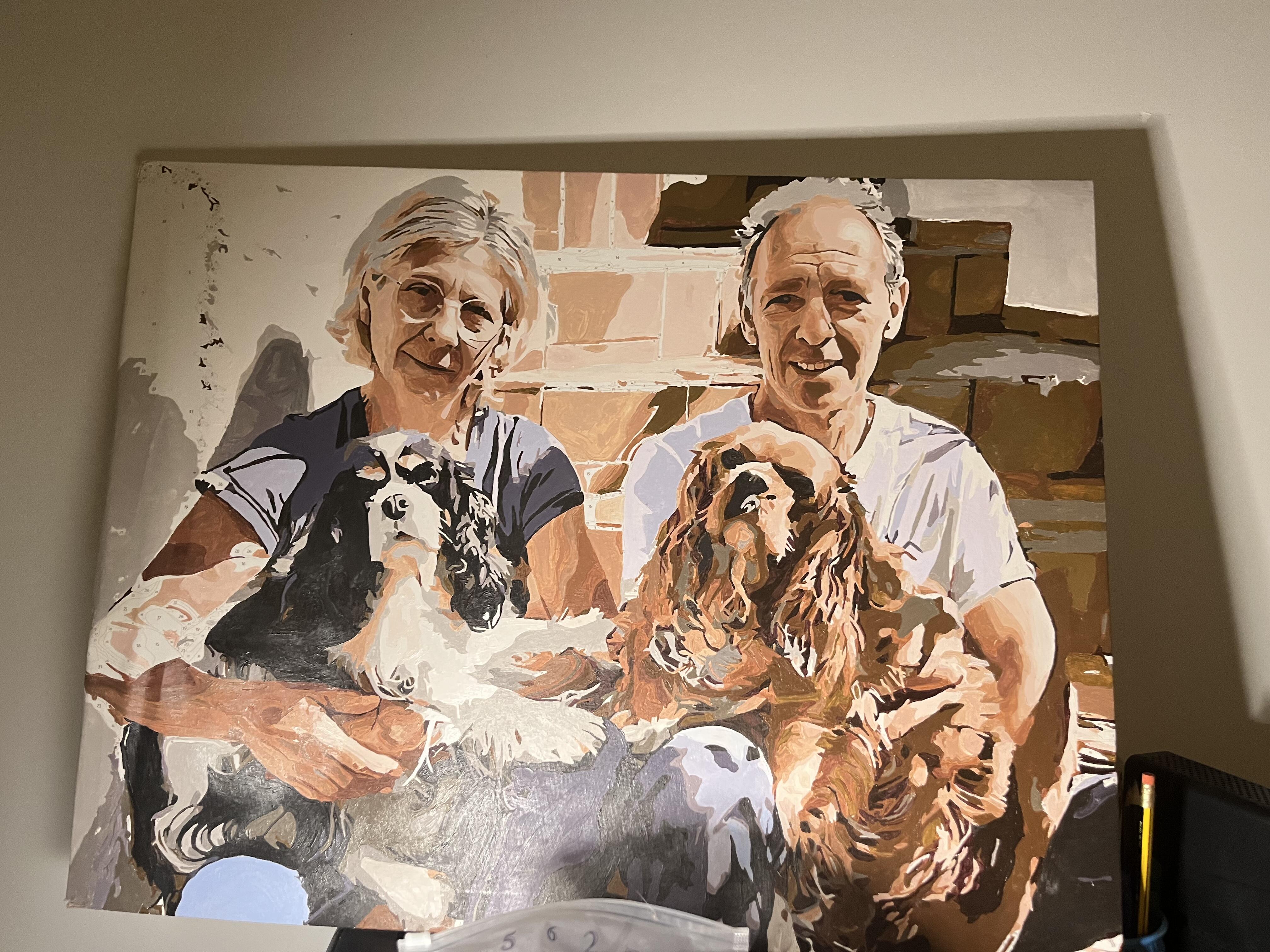 Painting by Susan