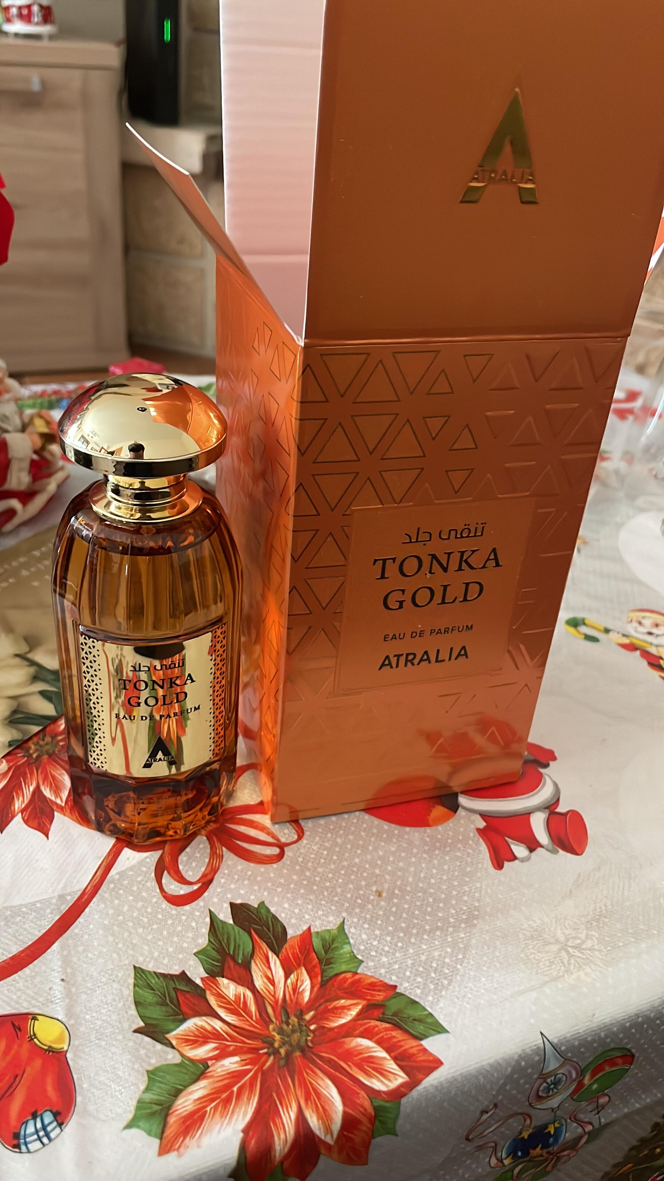 Atralia Tonka gold 100ml - Intense and Sophisticated Unisex