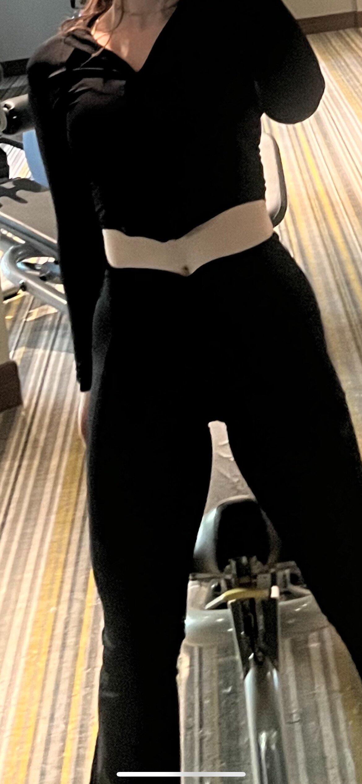 Customer wearing the Gemma Zip-Up