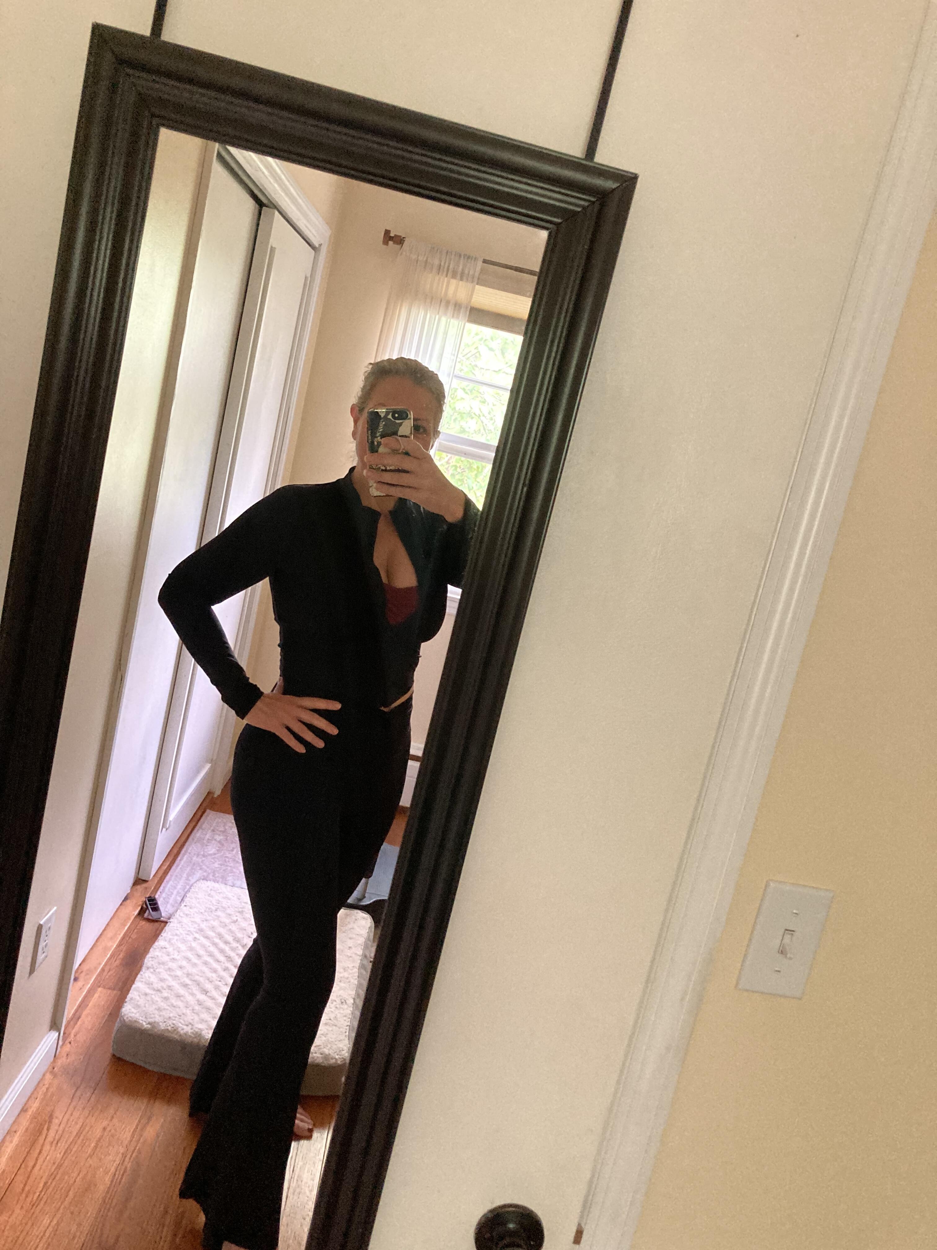 Customer photo wearing Gemma Zip-Up