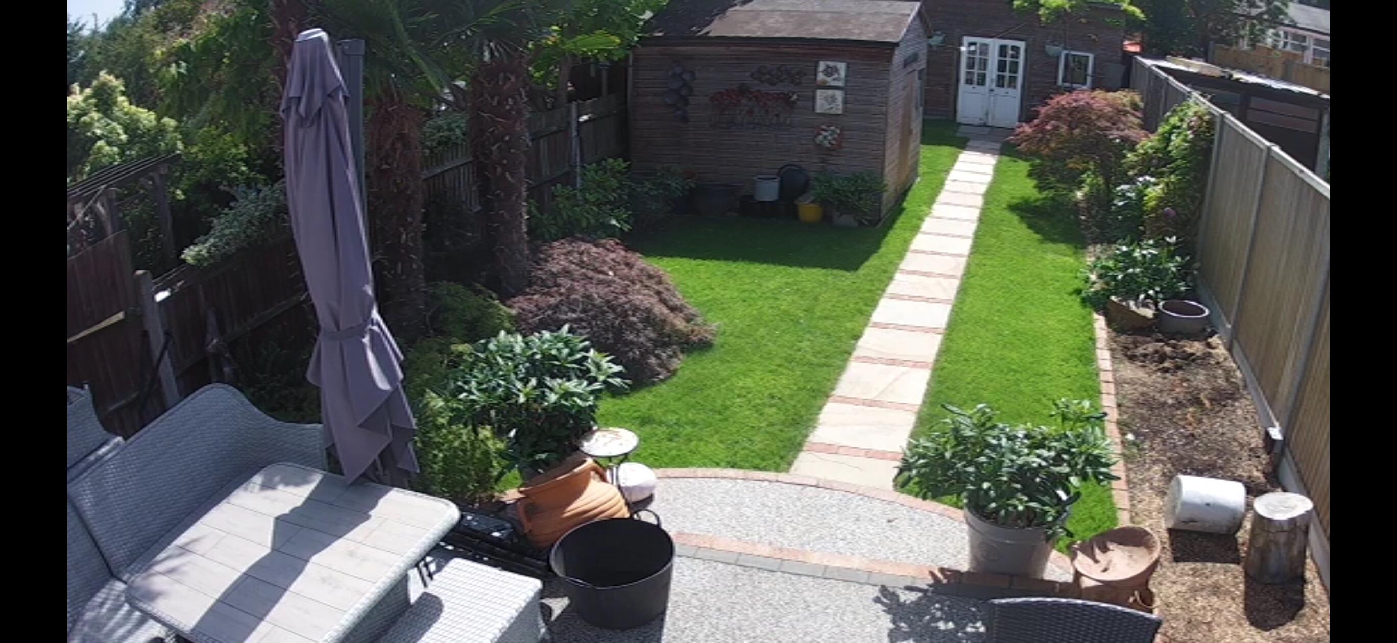Gary Hilton's lawn