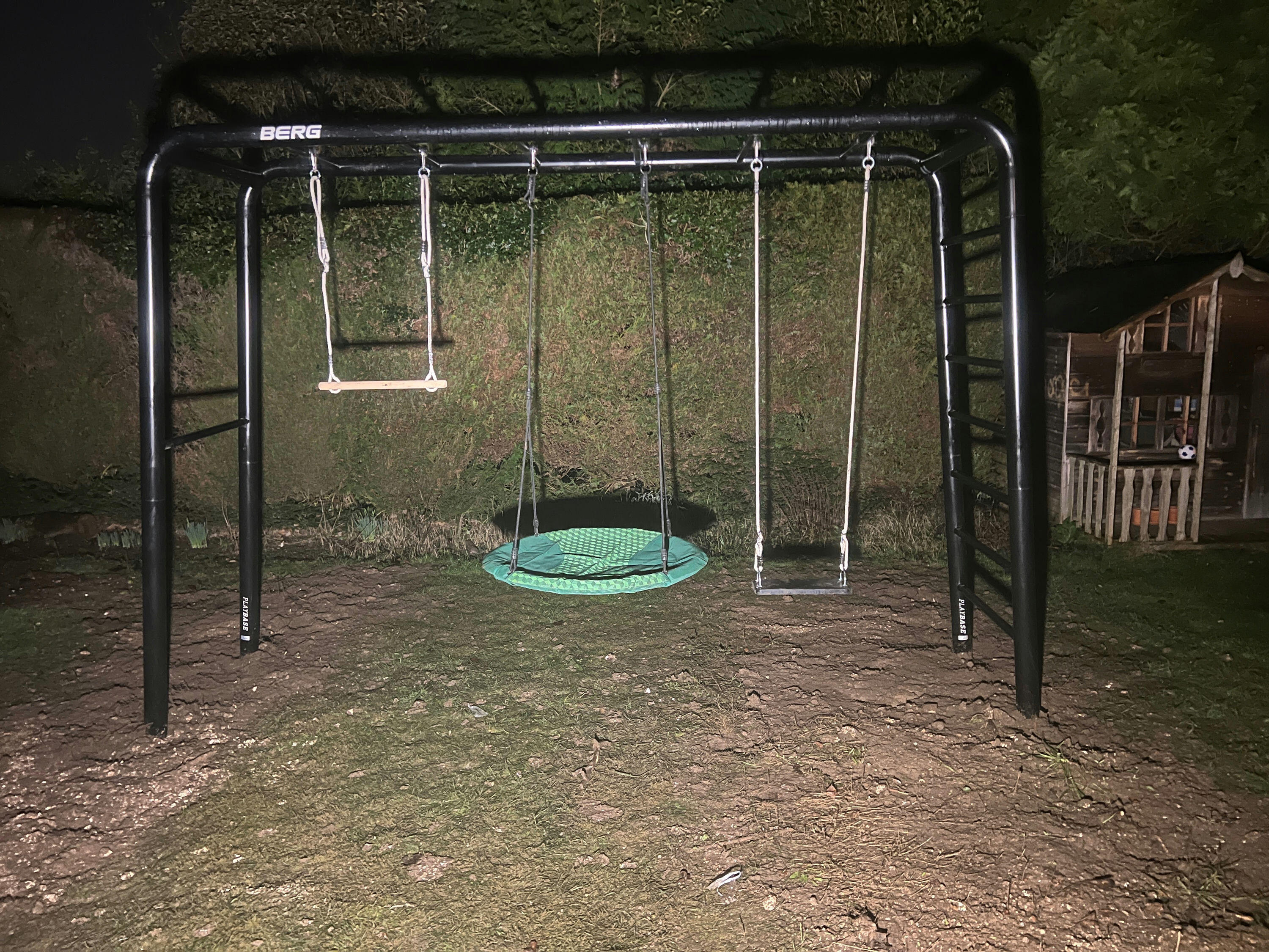 Customer photo of BERG PlayBase play equipment after installation