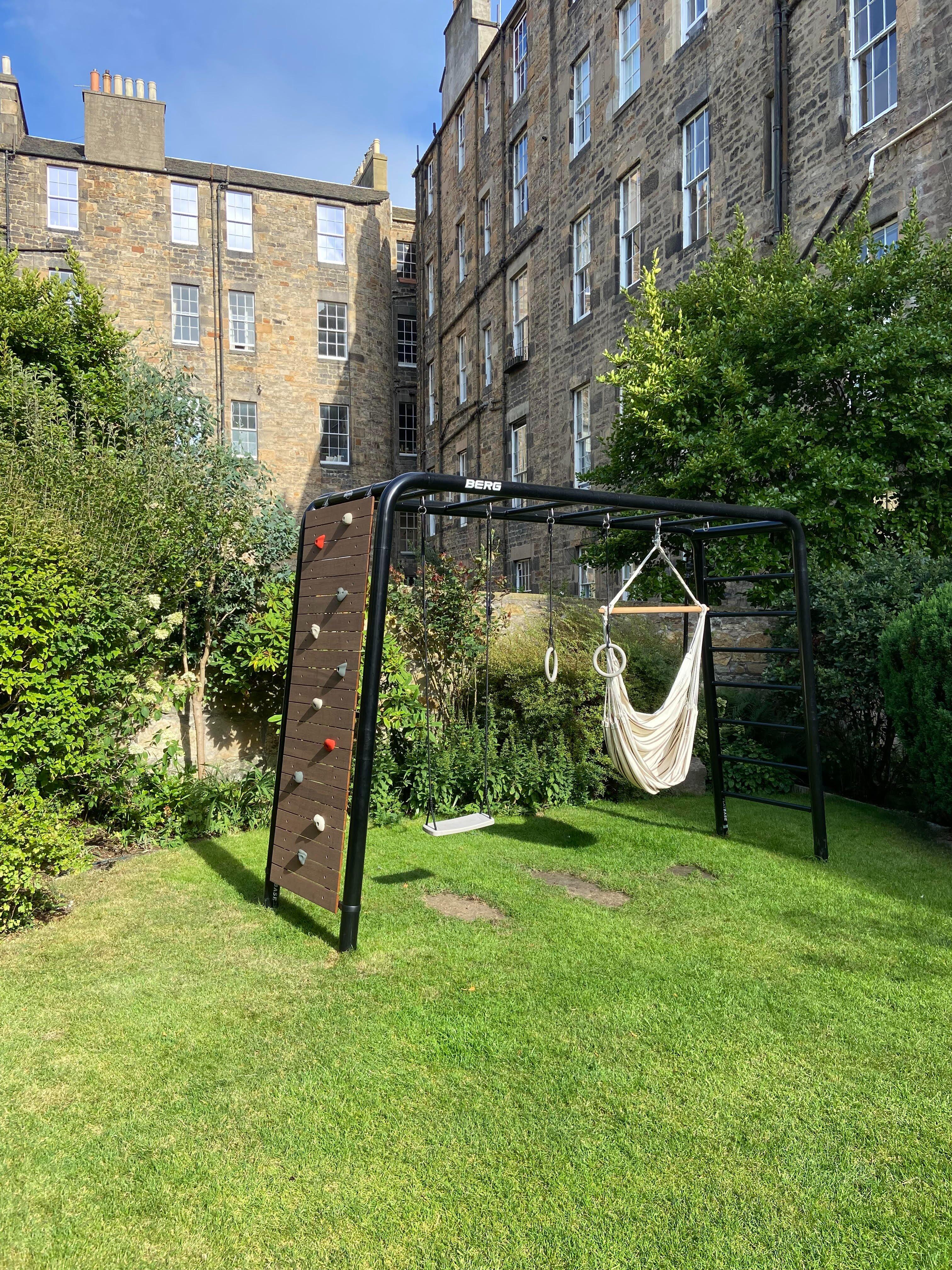 Real customer photo of BERG PlayBase installed at home
