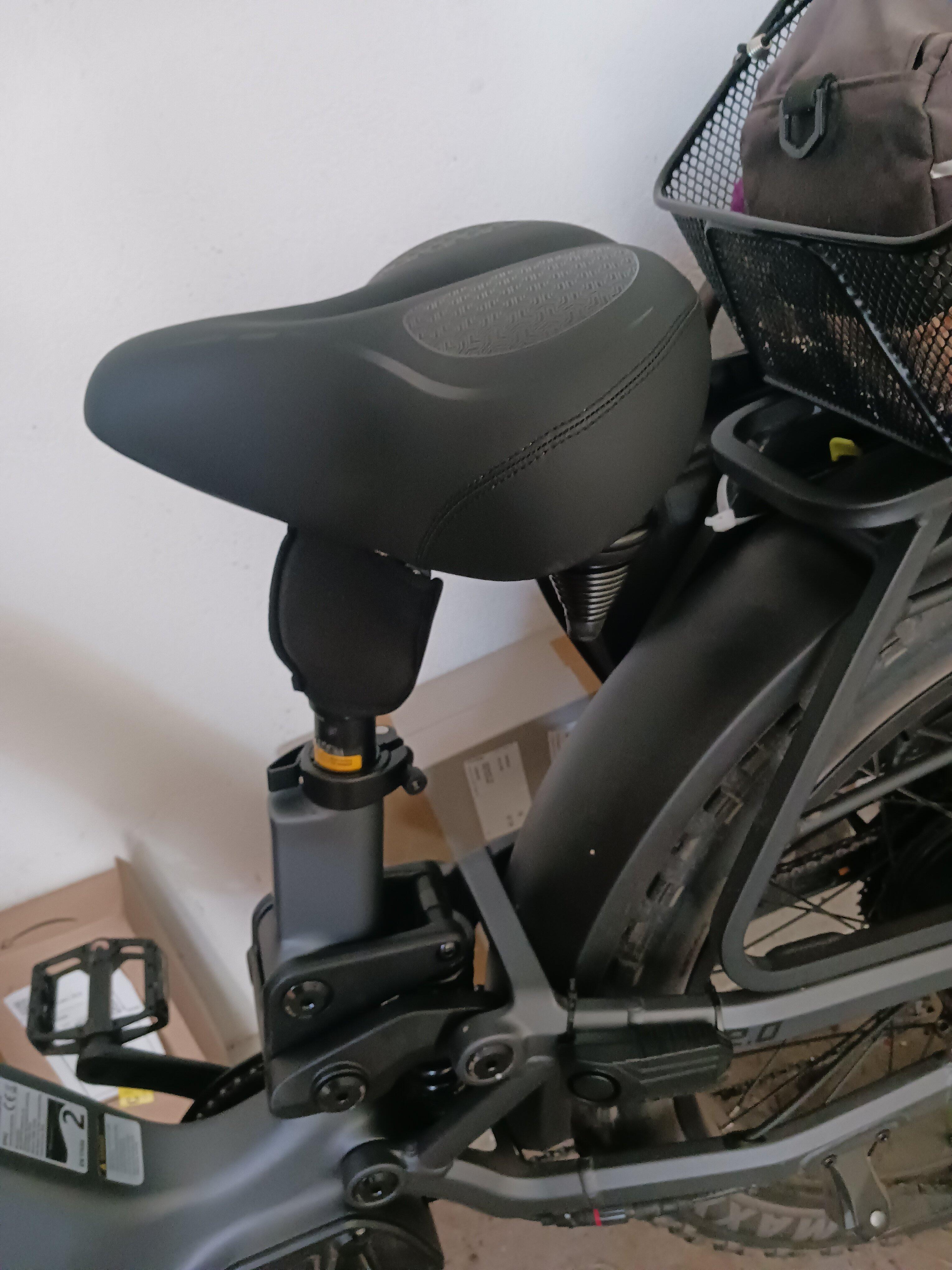 Himiway D5 2.0 Step-Thru Sattelfederung