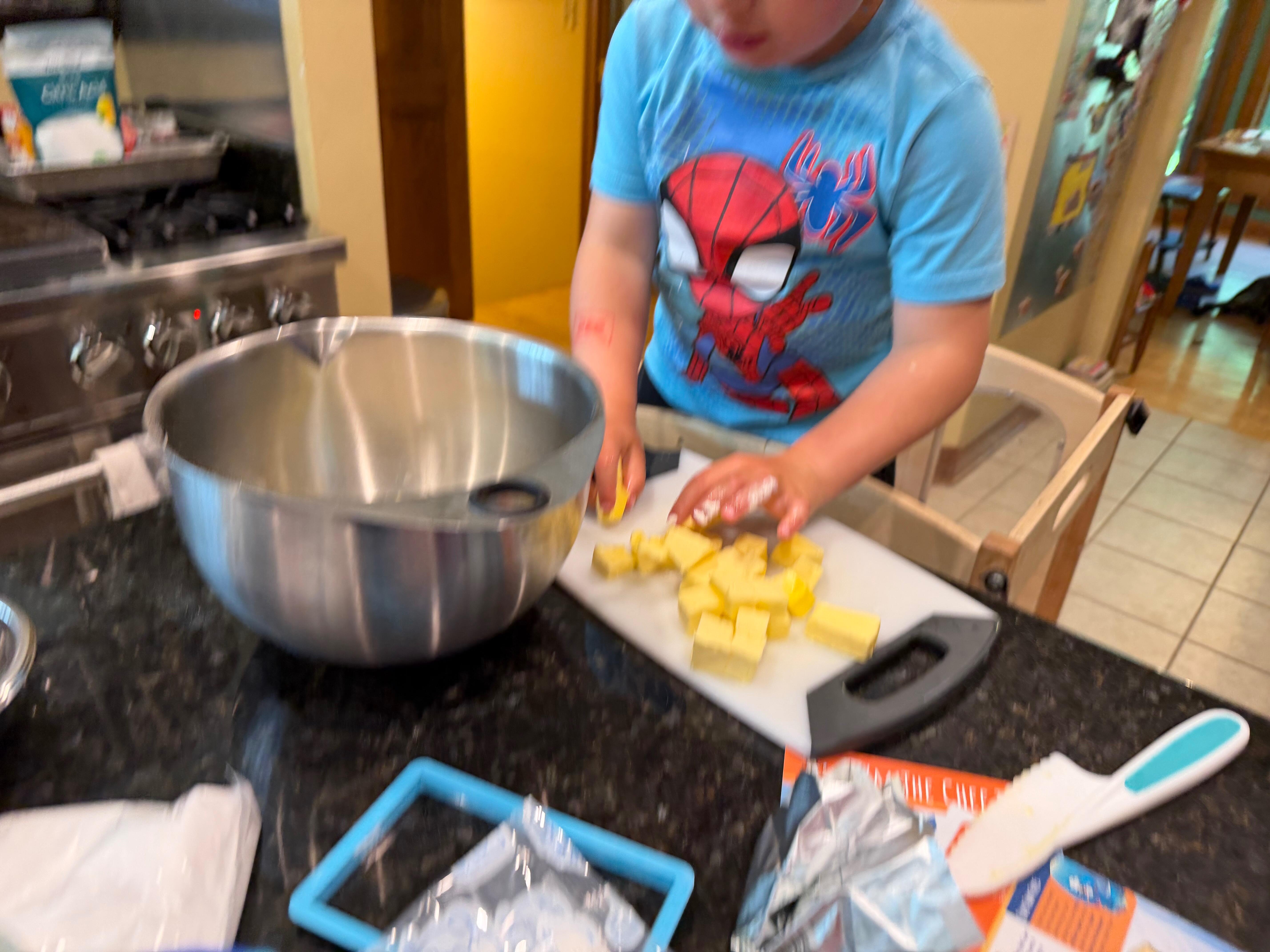 Customer photo: child baking