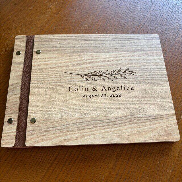 Wedding guest book customer review