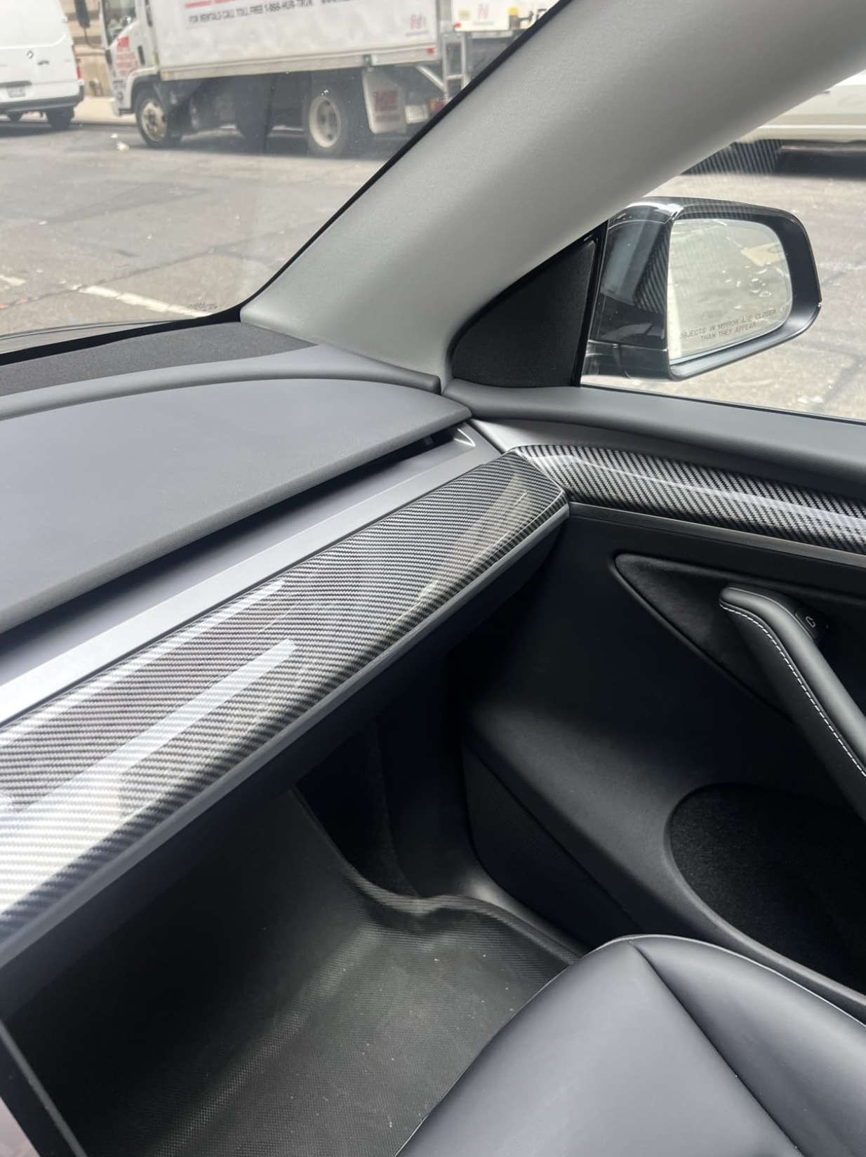 Teslahubs™ Interior Upgrade Kit, Model 3 & Y customer photo