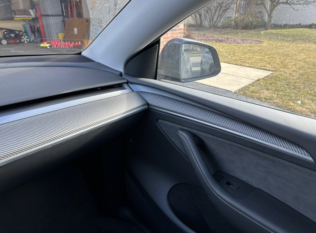 Teslahubs™ Interior Upgrade Kit, Model 3 & Y customer photo