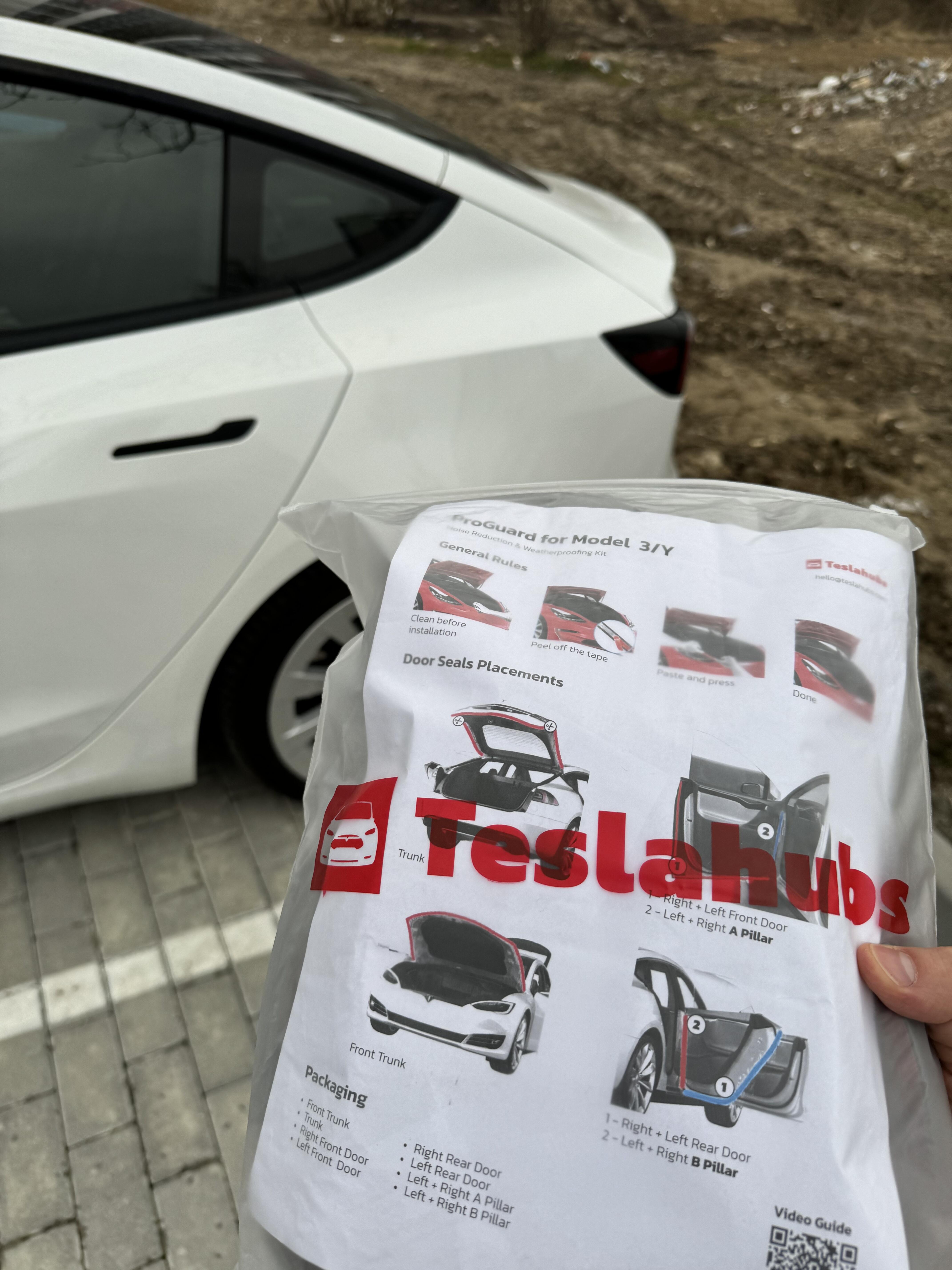 TeslaHubs™ ProGuard: Advanced Noise Reduction & Weatherproofing Kit customer photo