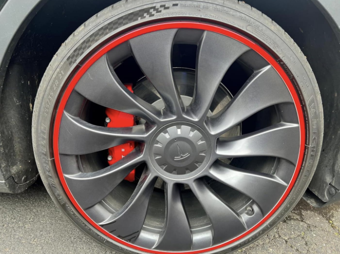 Teslahubs™ Aluminium Rim Protectors, Model 3, Y, S, X customer photo