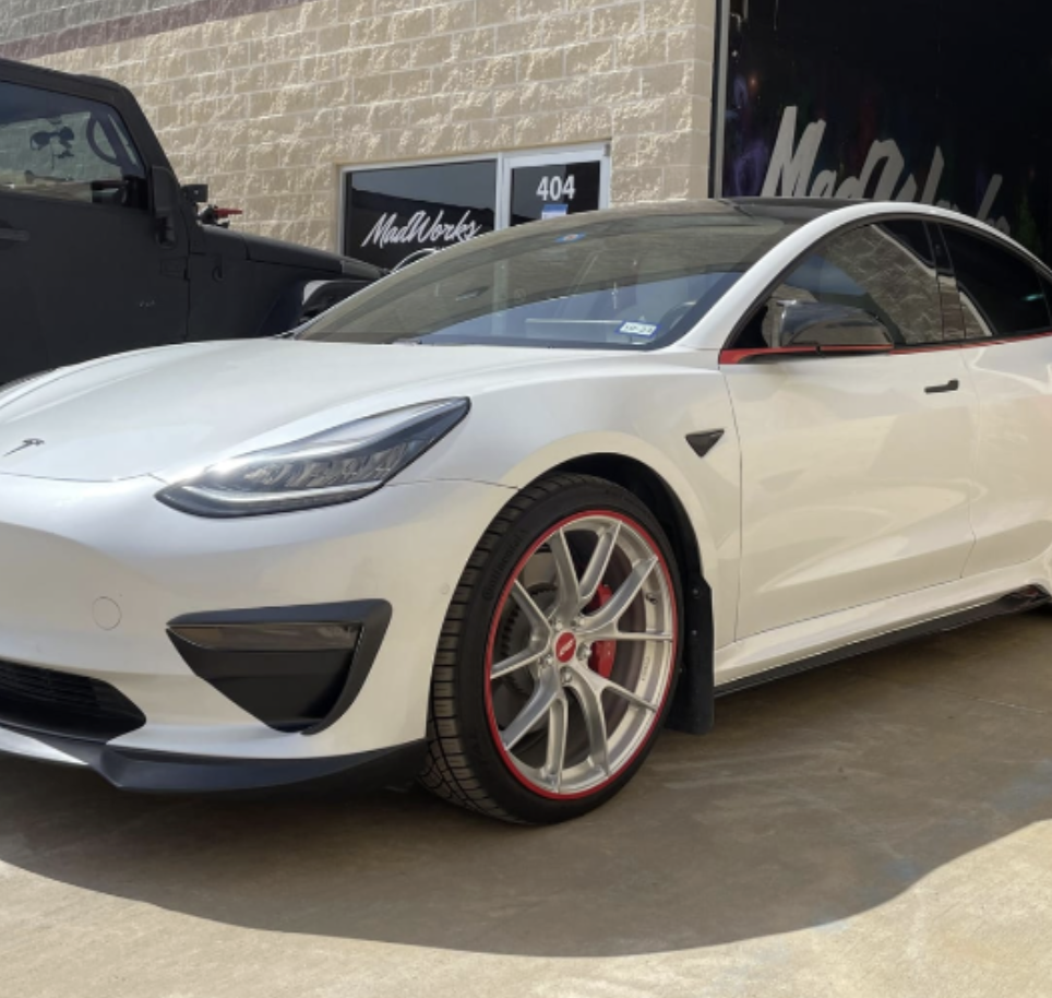 Teslahubs™ Aluminium Rim Protectors, Model 3, Y, S, X customer photo