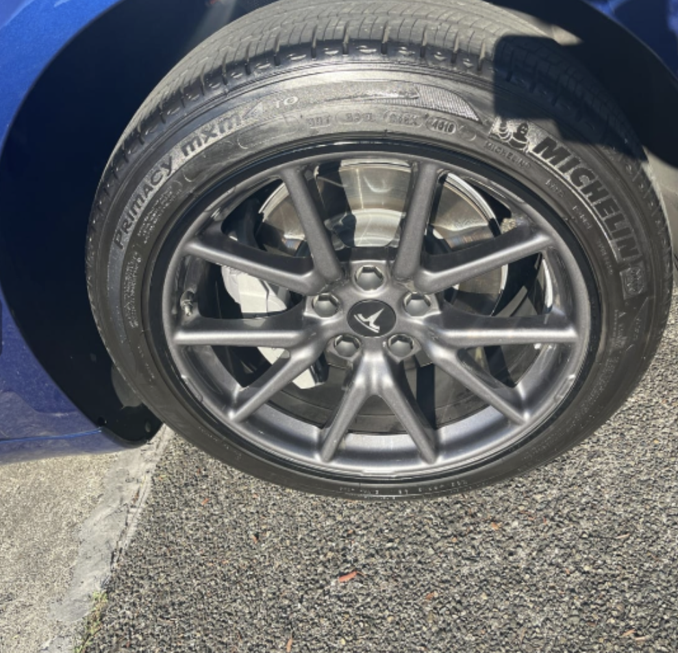 Teslahubs™ Aluminium Rim Protectors, Model 3, Y, S, X customer photo