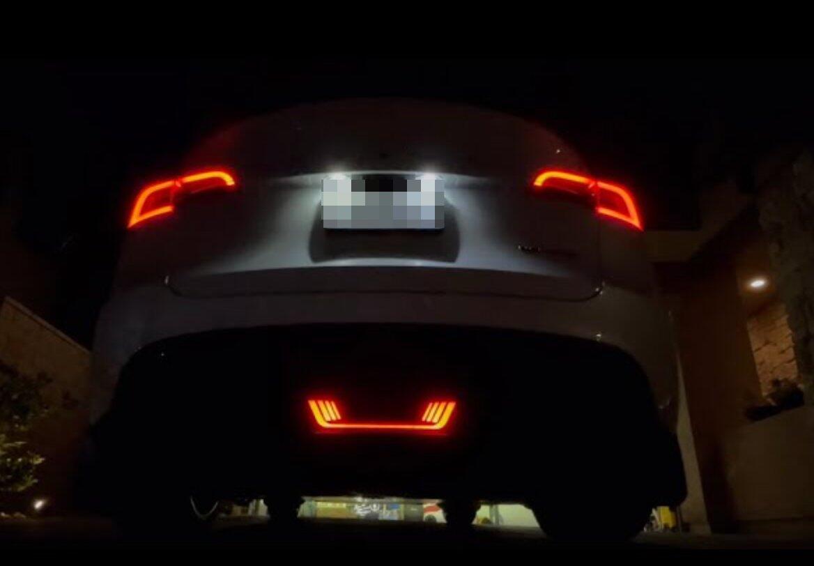 Teslahubs™ Pilot Rear Lights for Model Y customer photo