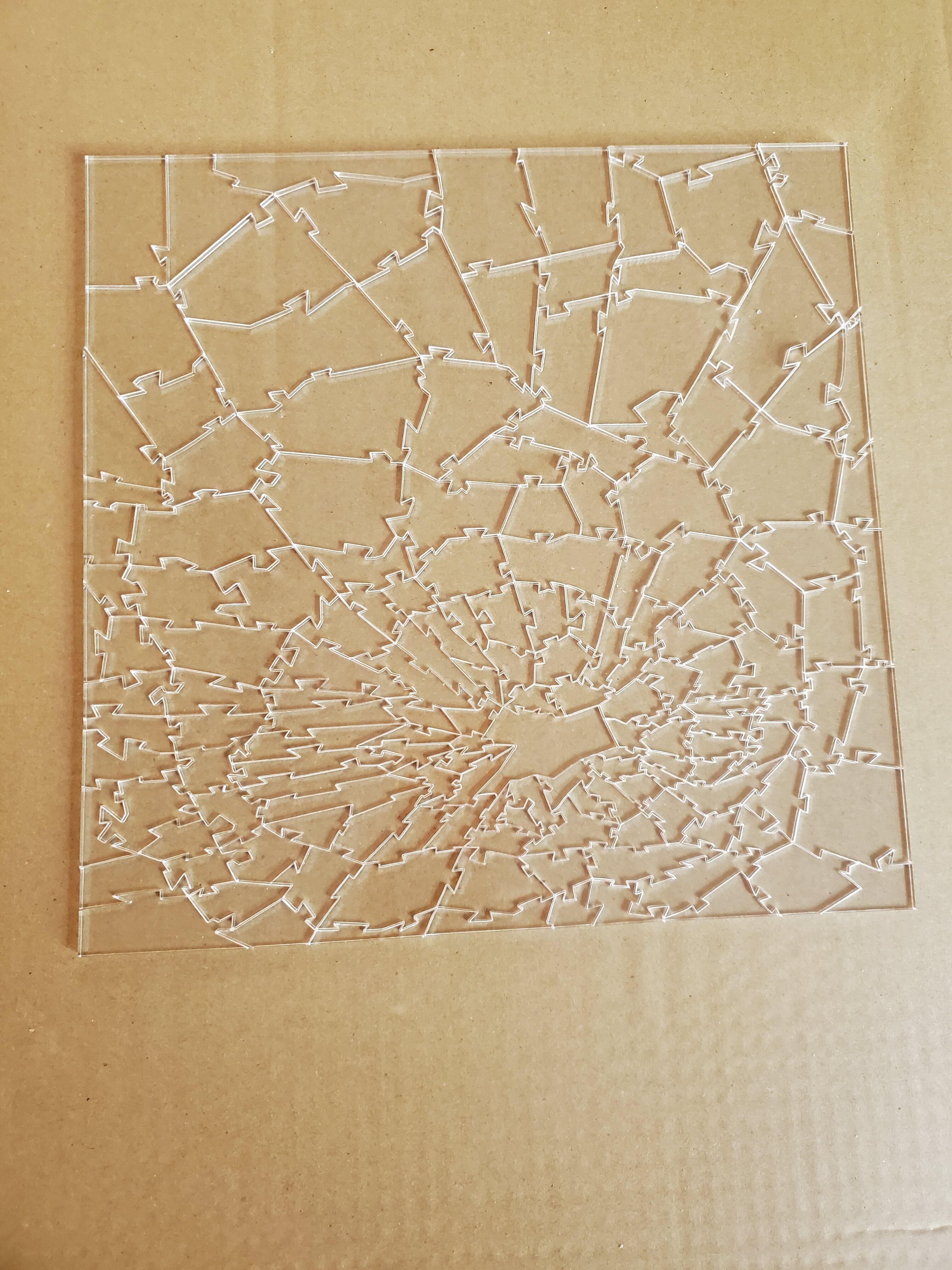 NORAH's Broken Glass Edition puzzle photo