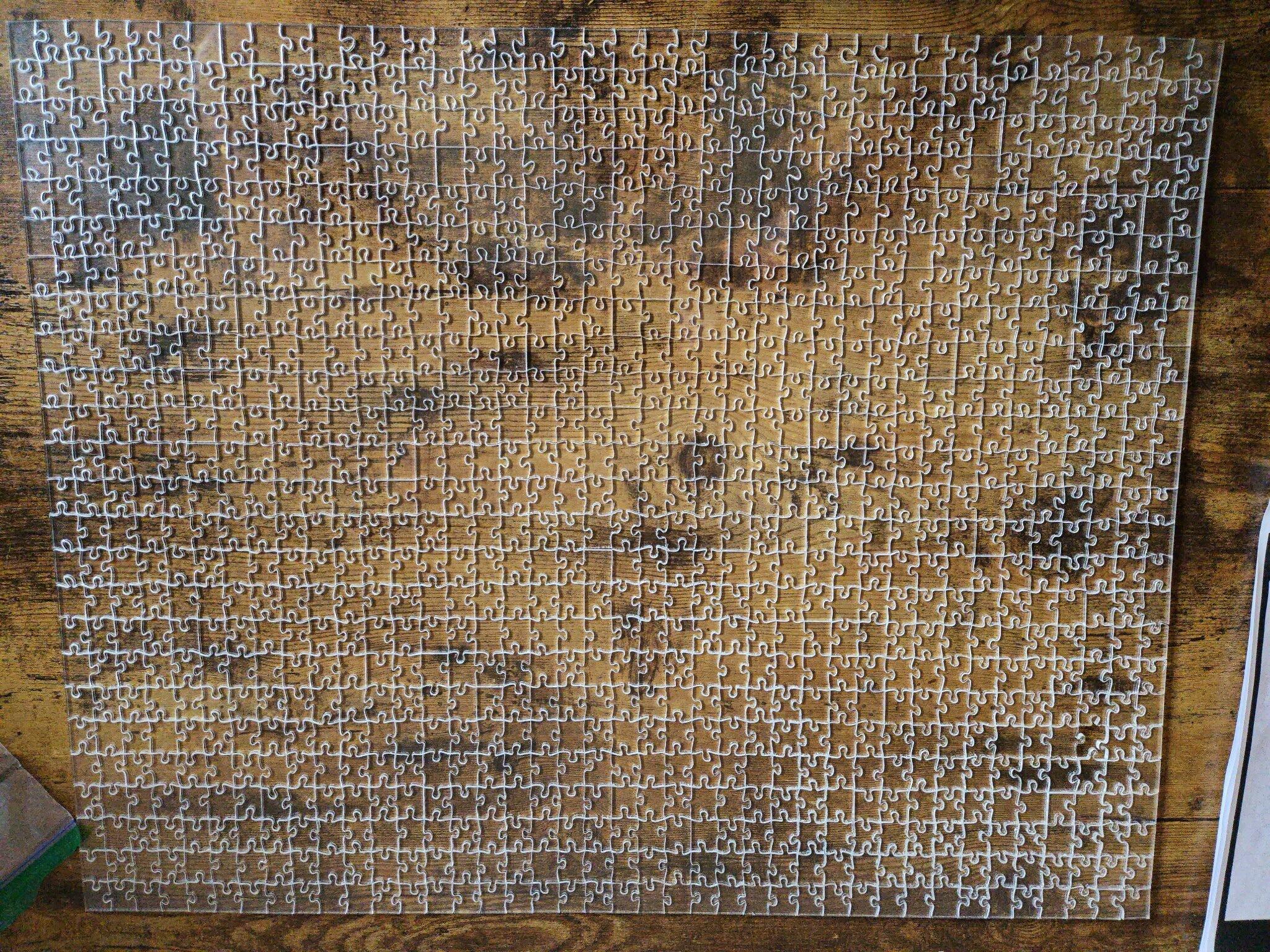 Corey's 1000 Piece puzzle photo