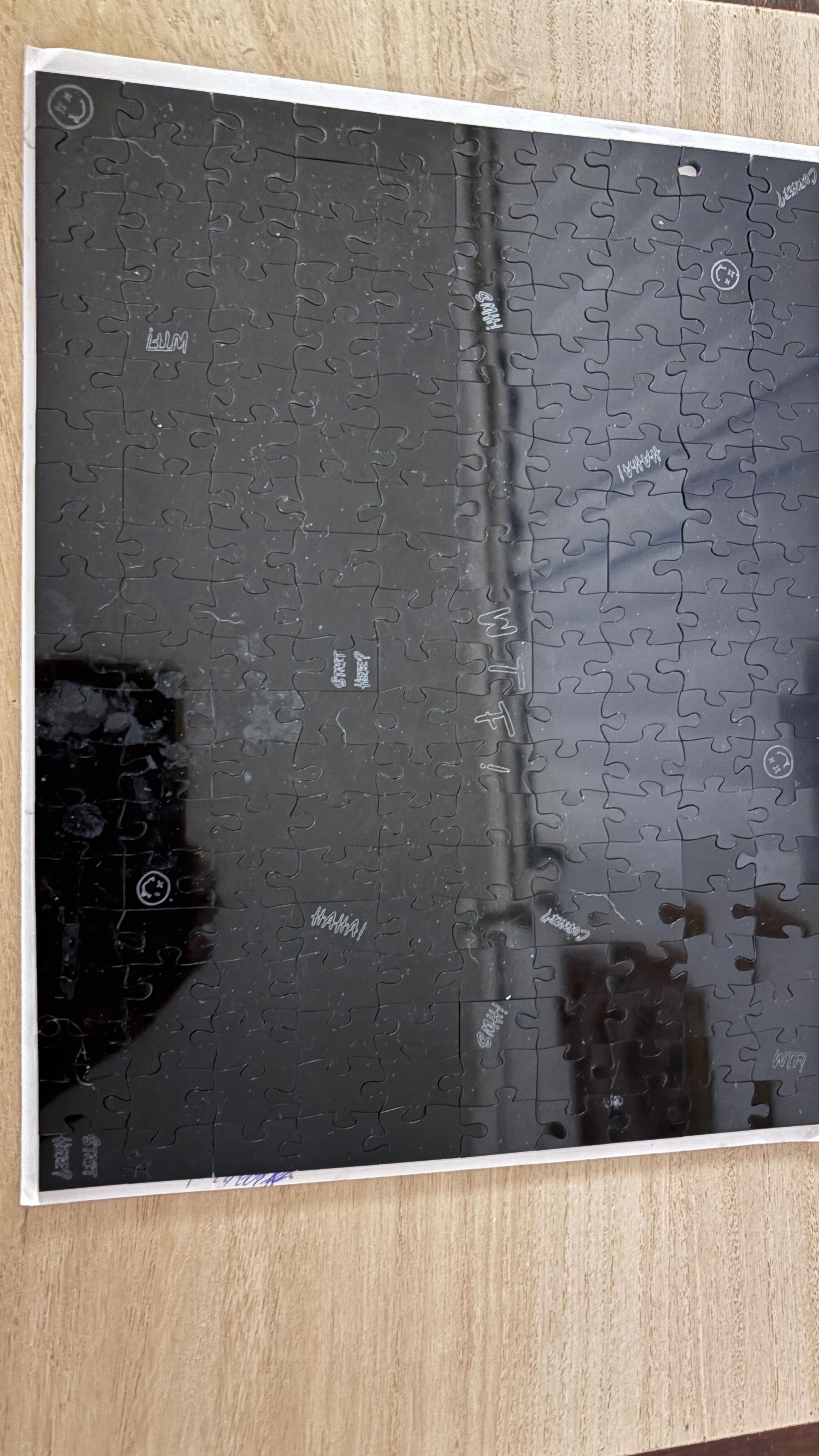 Lauren's 200 Piece WTF Edition puzzle photo