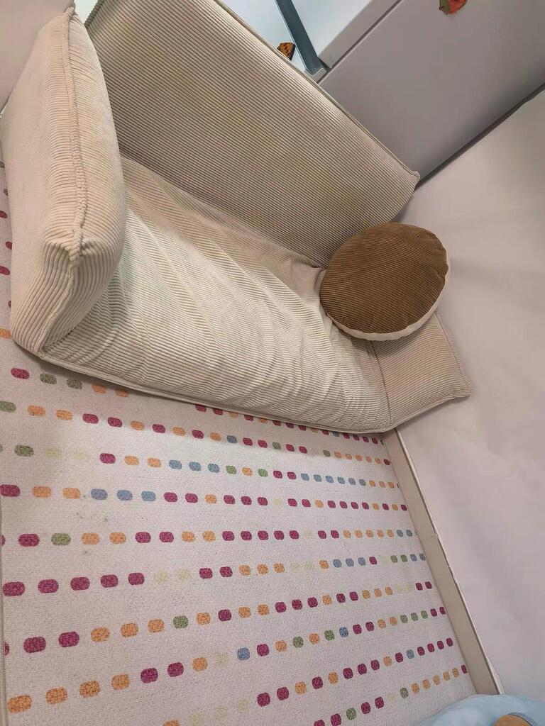 Cream Pastel Confetti Area Rug, customer photo