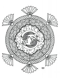 Mandalas – Koi Fish