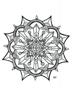 Mandalas – Peacock Feathers