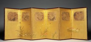 The Tale of Genji Tea Screens