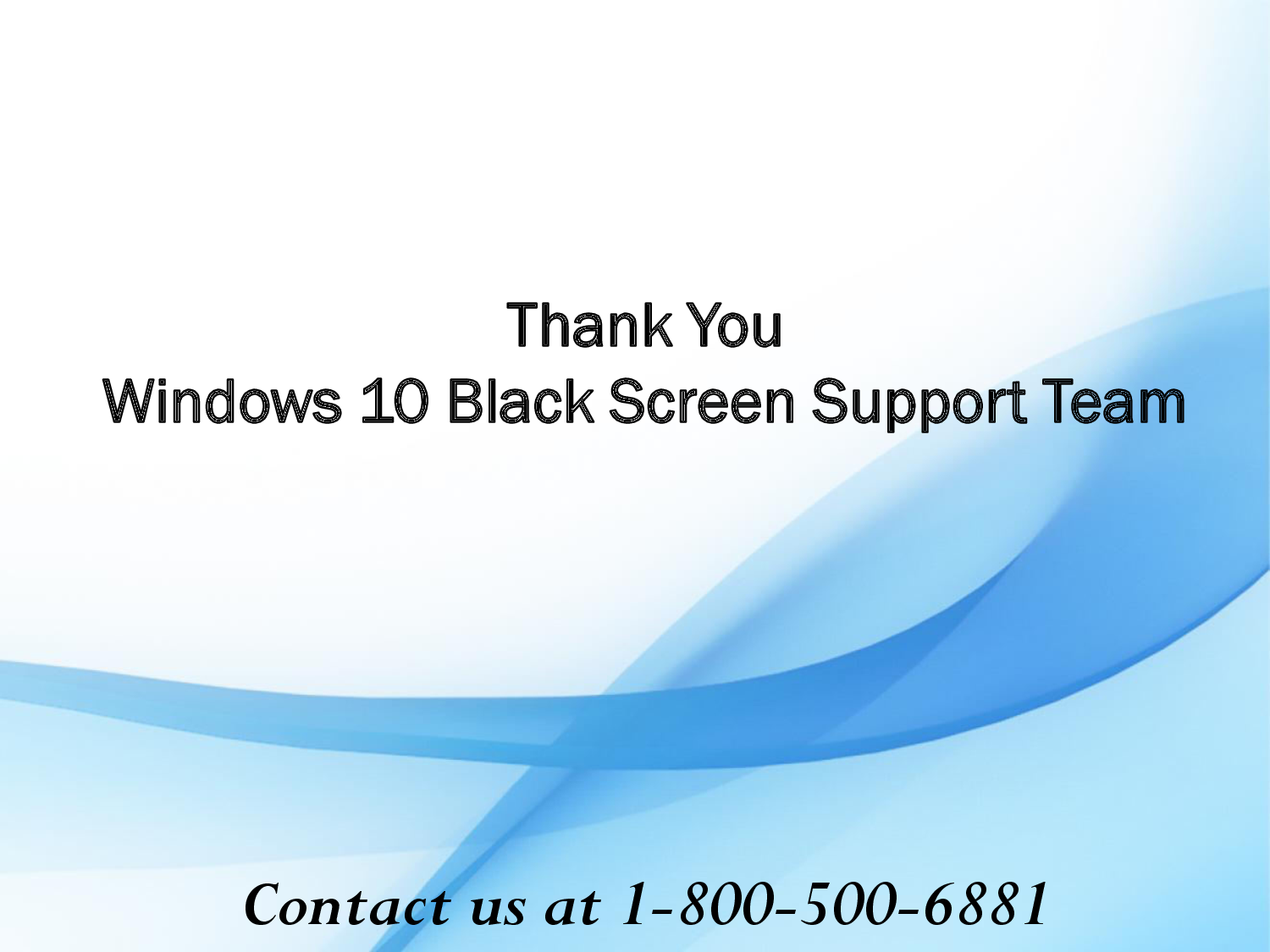 Windows 10 Desktop Black Screen