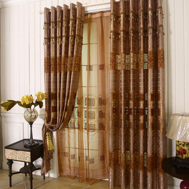 ผ้าม่านสีน้ำตาล สวยๆ