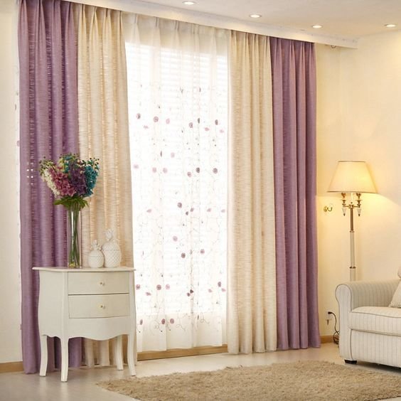 ห้องสีครีม ผ้าม่านสีอะไร