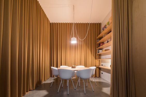 ผ้าม่านกั้นแอร์ ทําเอง