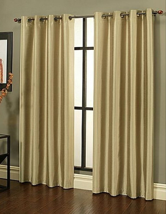 ผ้าม่านสีทองสวยๆ