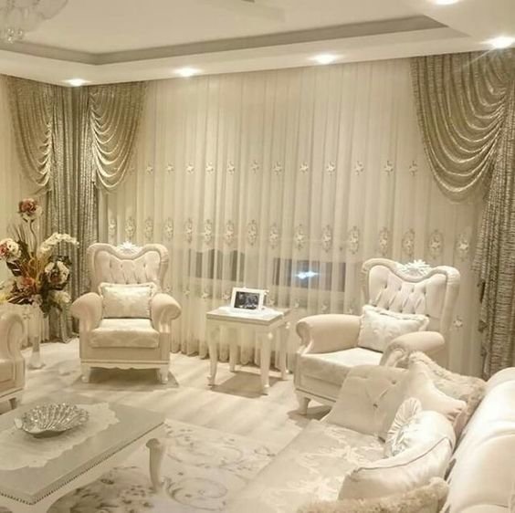 ผ้าม่านสีทองสวยๆ