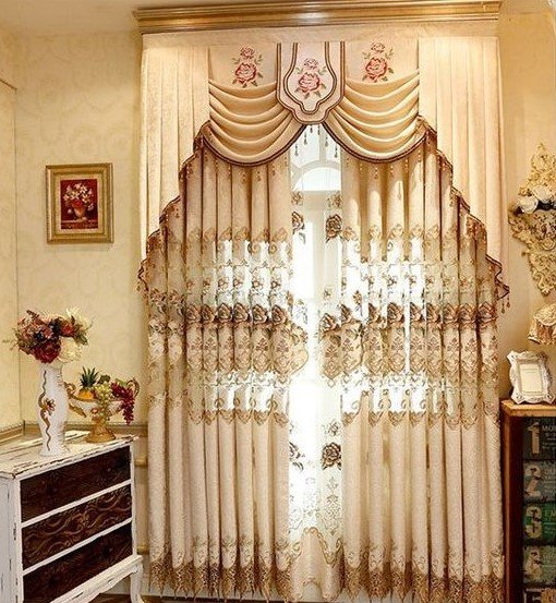 ผ้าม่านโทนสีครีม สวยๆ