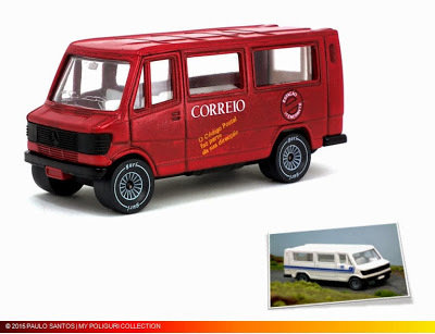 Poliguri Mercedes 207, CTT correios. Photo by Paulo Santos, My Poligur Collection